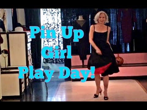 gray hair rescind Pin Up Girl Play Day!!