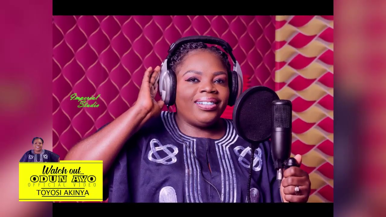 Odun Ayo lyrics video by Toyosi Akinya