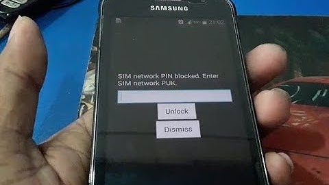 How to Samsung galaxy j1 ace sm J110f/g/ds SIM network PIN blocked  Enter SIM network PUK done