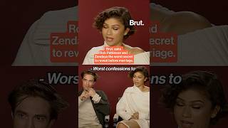 Brut. asks Rob Pattinson and Zendaya the worst secret to reveal before marriage.