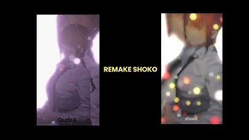 REMAKE JEDAG JEDUG LIKE SHOKO (ALIGHT MOTION - FREE PRESET💗)