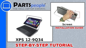 Dell XPS 12-9Q34 (P20S002) Screen How-To Video Tutorial