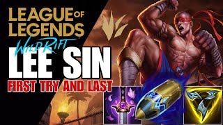 WILD RIFT: ( SEASON 13 ) LEE SIN FULL AD I DON'T KNOW WHAT I AM DOING JUST CLICKING