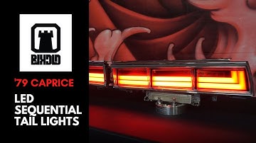 Custom Caprice Tail Lights - LED & Sequential!