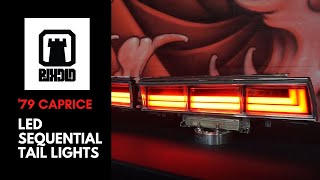 Custom Caprice Tail Lights - LED & Sequential!