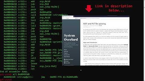 Exploit Development | Format Strings Series 4/6 - Rewriting the GOT table