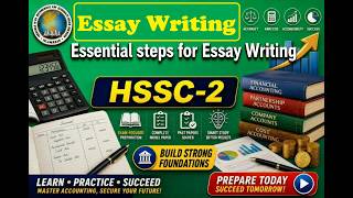 Essay Writing || Essential Steps || FBISE || HSSC || Impotant Topics || 5 Important Essay