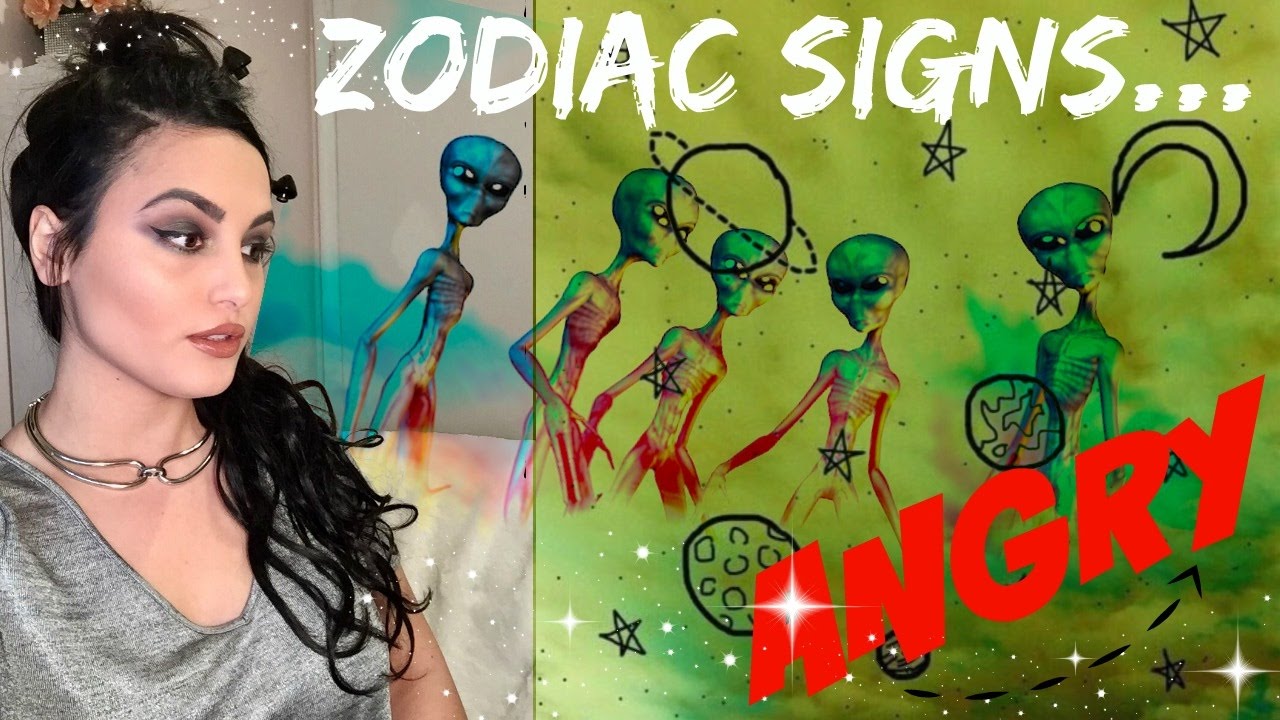 What Makes The Zodiac Signs Mad 😡 YouTube