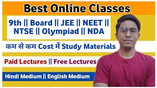 Best Online Classes || Best YouTube Channel || 11th || 12th || JEE || NEET || NTSE || Olympiad ||