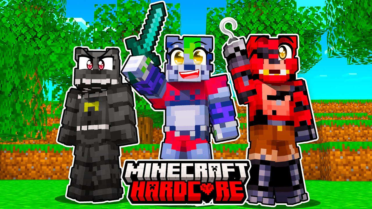 We Challenged Ourselves to Minecraft HARDCORE With Friends…
