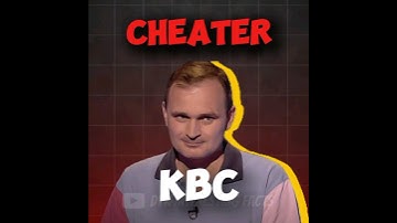 Biggest Cheater In The KBC Show! | Facts | #shorts
