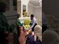اول لقاء بين العريس وعروسه