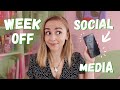 I Took a Week Off Social Media to Reset My Brain and This Happened