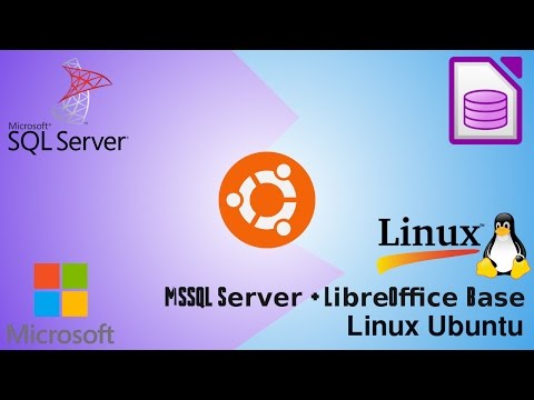 Gerenciando MSSQL Server no Linux Ubuntu com LibreOffice Base