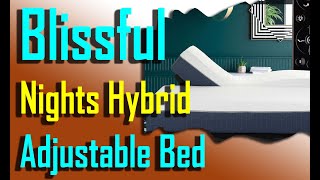 Best Blissful Nights Hybrid Adjustable Bed Review | Bedton