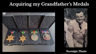 Grandfather's WW2 medals. Acquired from the MOD