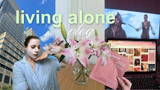 my 5-9 after my 9-5 with no one disturbing my peace (bc i live alone) | the 20-something diaries