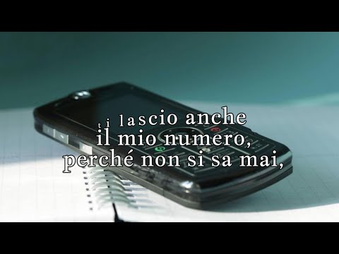 Ti lascio una