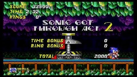 Sonic 2 lets play NO CHEATING part 0