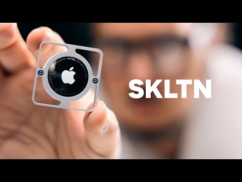 I designed the SKLTN Apple AirTag