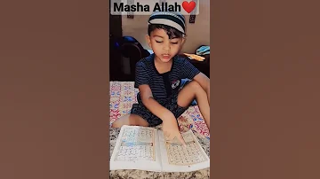 Masha Allah Eshaan learn Qaida ❤️ #babylicious #learnqaida #loveislam #newshorts #shorts