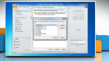 How to configure junk email settings in Microsoft® Outlook 2010 on Windows® 7