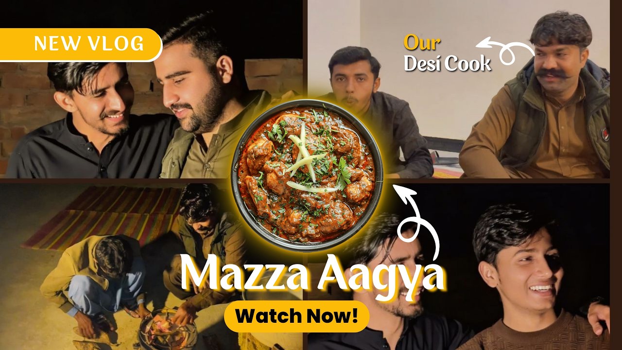Vaheed Bhai Rooftop Cooking With Friends | Waheed Bhai Ka Kamal Ka Khana Aur Purani ...