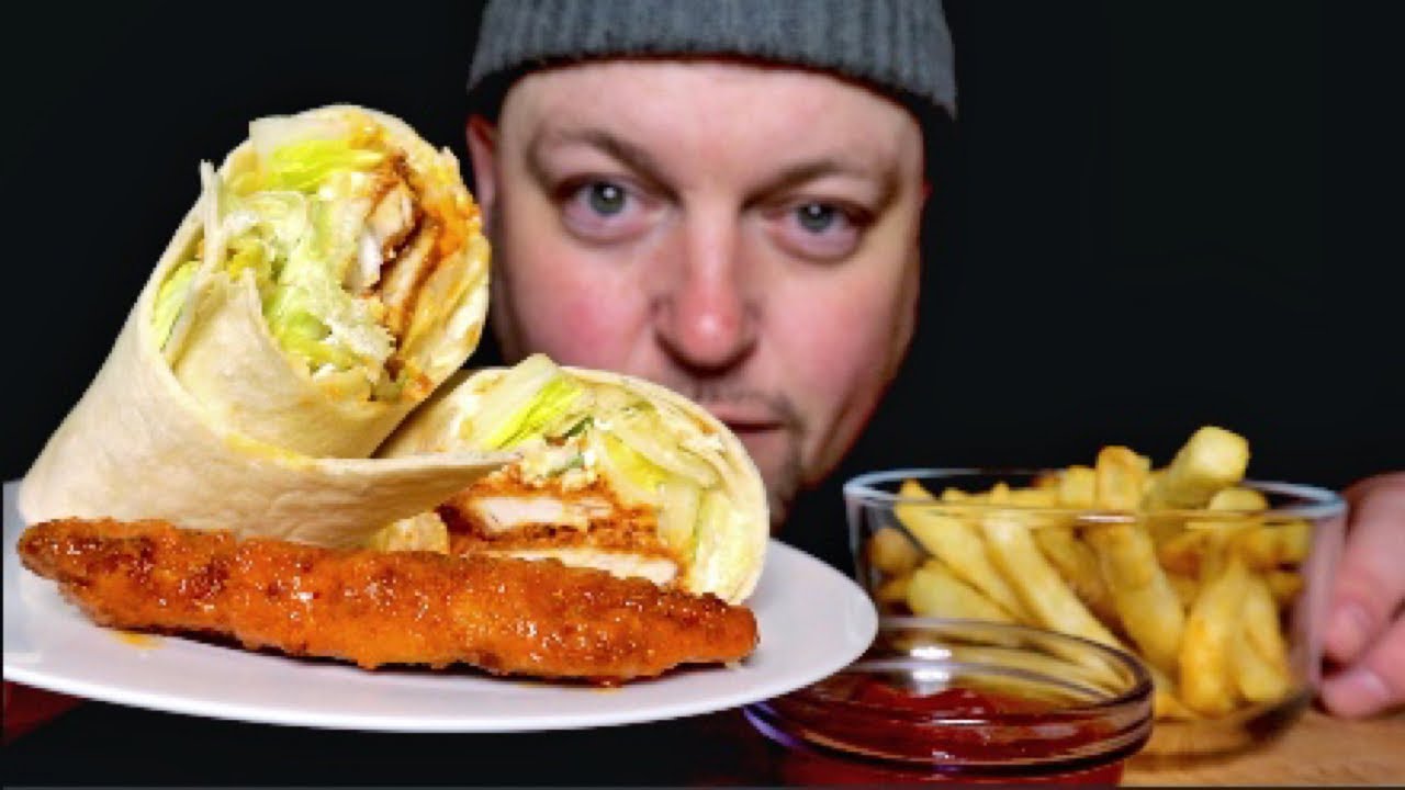 Ролл с курицей Баффало и картофелем фри — по запросу подписчика