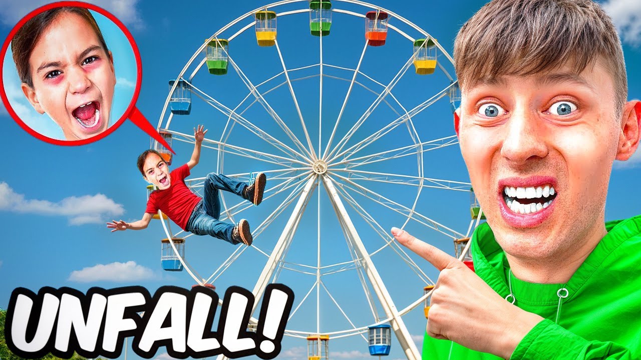 KLEINER JUNGE ist aus Riesenrad GEFALLEN!😱