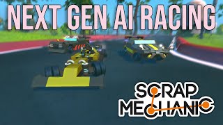 Racing AI In Scrap Mechanic - SMAR Gen 7 Trailer