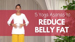 10 Minute Yoga for FLAT STOMACH | पेट कम करने के लिए योग @satvicyoga screenshot 3