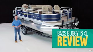 Get the most out of your time on water and for money with all-new bass
buggy 16 xl. deck is 16' long 8' wide, providing a spacious, stab...