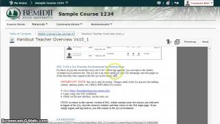 D2L Vs 10.1 Student View of Content
