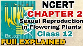 NCERT Ch-2 Sexual Reproduction in Flowering plants class 12 Biology Full Explanation For BOARDS/NEET