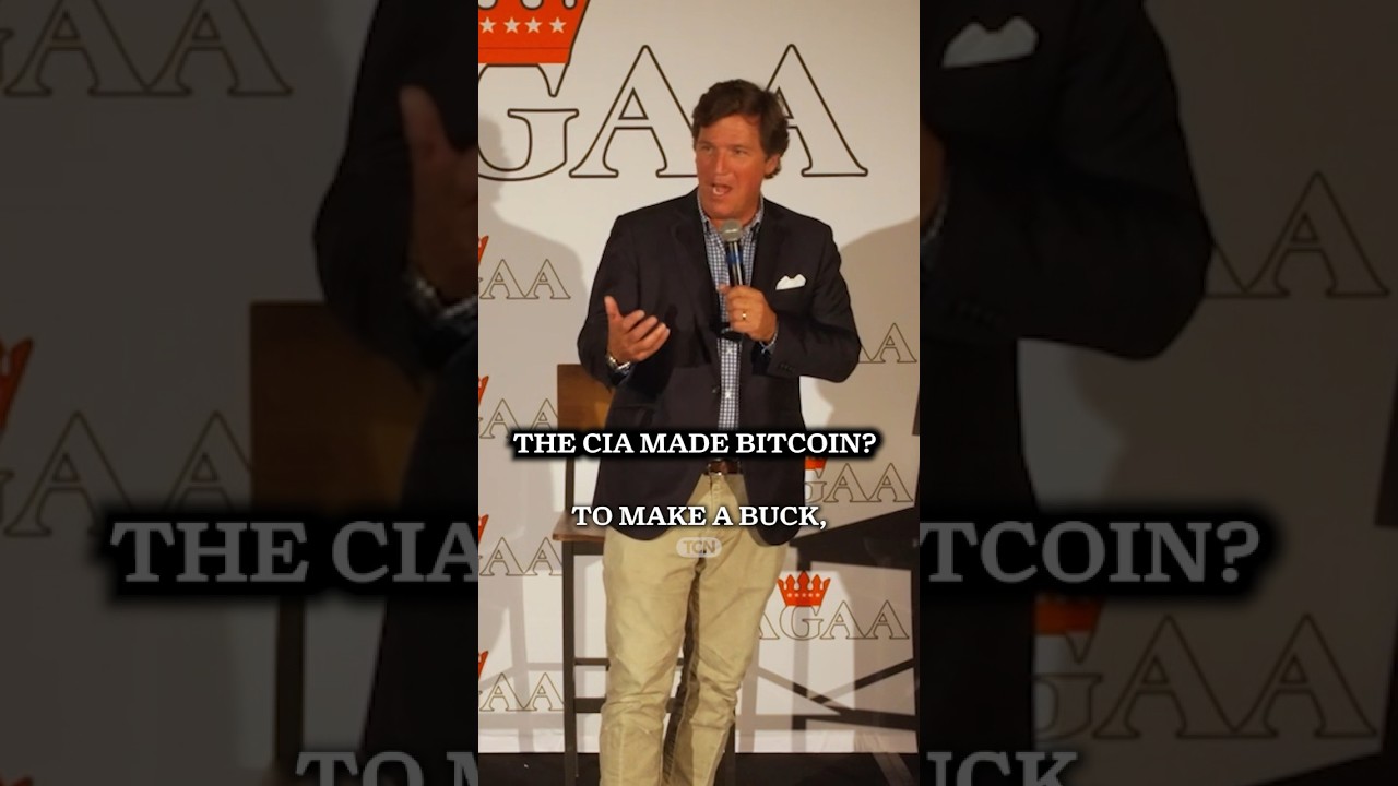 Tucker: The CIA Created Bitcoin - YouTube
