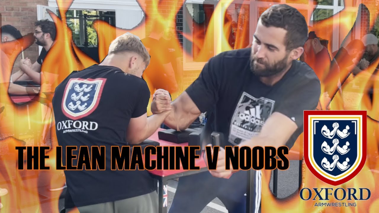 TOM HOLLAND Vs THE NOOBZ @LeanMachineArmwrestling