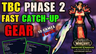 FASTEST Phase 2 Catch-Up in TBC Anniversary! FREE Arena Gear for Casual Players
