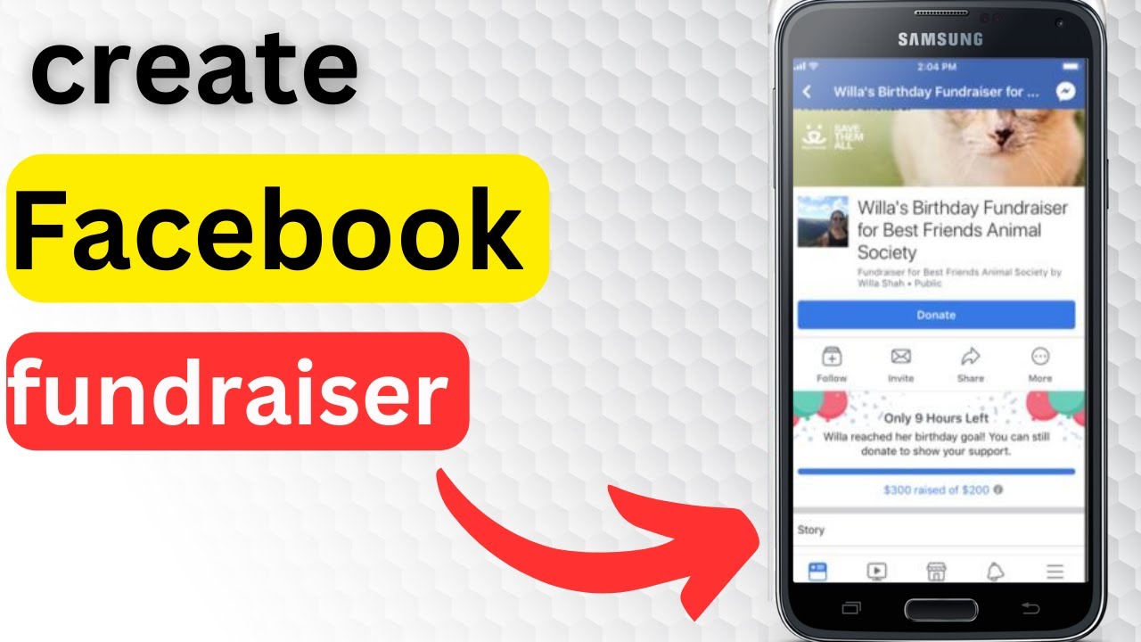 How To Share  Facebook Fundraisers On Android 