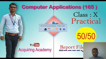 Report File of HTML Program