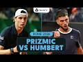 Dino Prizmic vs Ugo Humbert Highlights | Rome 2026
