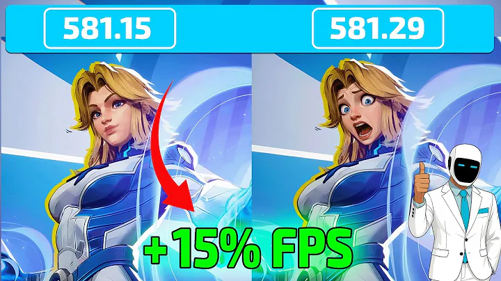 +15% FPS! Nvidia Driver Update 581.15 vs 581.29 Driver Comparison ft. RTX 5070 | DLSS