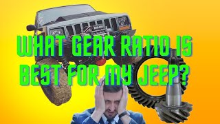 How to choose the proper gear ratio for your Jeep xj by Cherokee Ronnie 1,380 views 4 months ago 6 minutes, 26 seconds