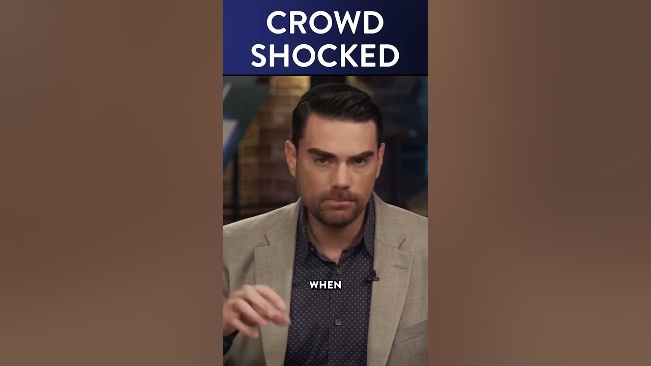 Crowd Shocked as Rashida Tlaib Refuses to Admit Her Lie While Crying w/ Ben Shapiro #Shorts