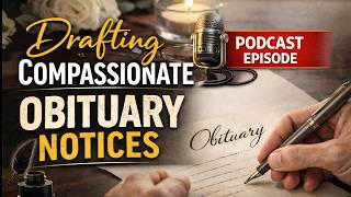 Drafting Compassionate Obituary Notices: A Guide to Honoring Lives With Dignity