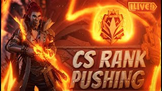 Free fire telugu live | cs ranked pushing with w4dg team #livestream #w4dg