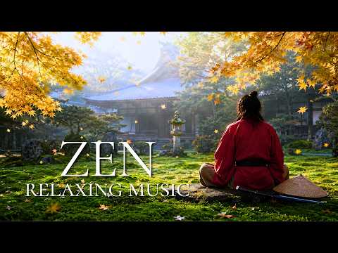 A Quiet Space Within : Japanese Zen Music for Soul's Healing | Bamboo Flute & Strings