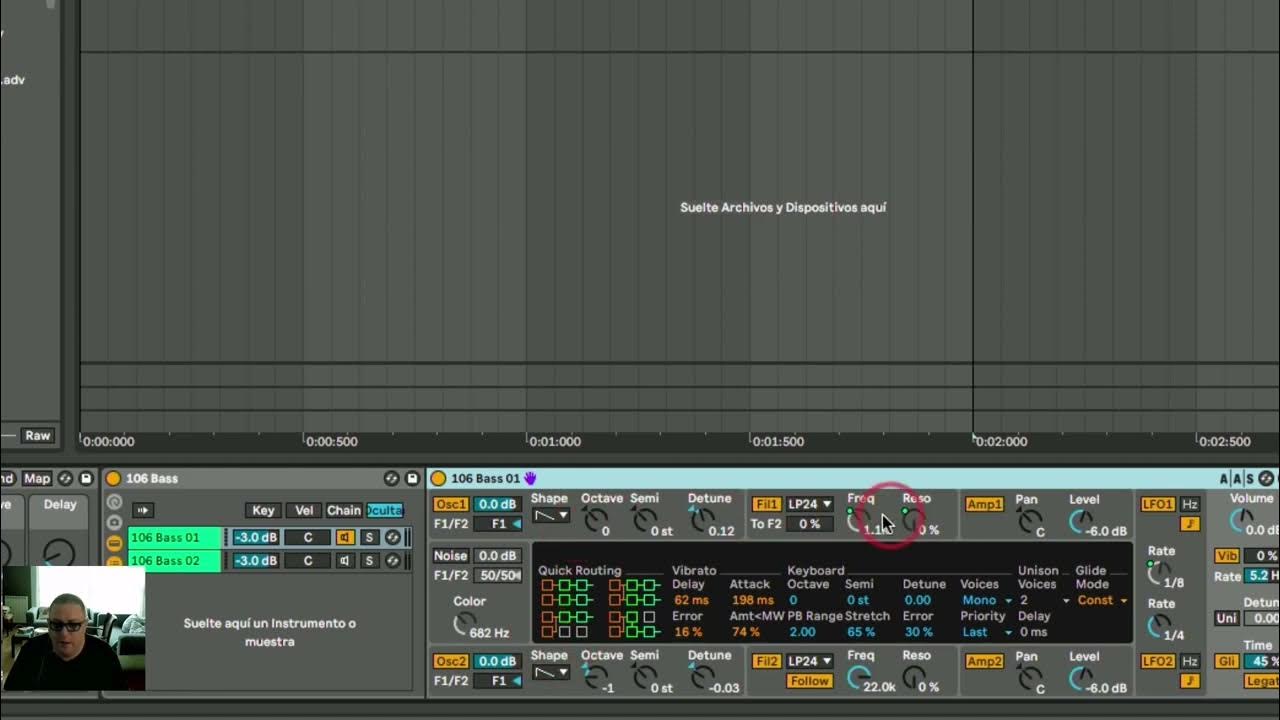 Iniciación al MIDI y sintetizadores con Ableton Live por Daniel Trim