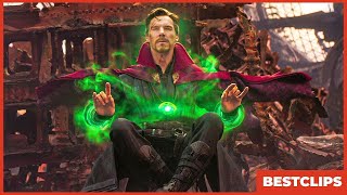 Doctor Strange Sees The Future Scene | Avengers Infinity War (2018) Movie CLIP 4K