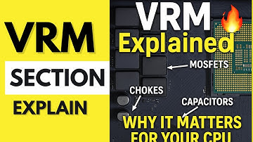 "What is VRM? | How Motherboard Power Delivery Works Explained!" #mobedu #computer @YCSYang