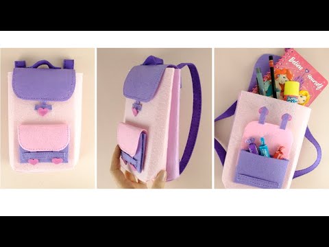 diy mini backpack pencil case Wrapables Pouch Blue The pouch can also be used to hold your cellphone Standing Pencil Case Pouch Pattern